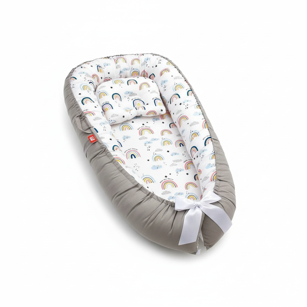Nid de bébé pour dormir, chaise longue pour nouveau-né, en coton, respirant, réglable, berceau dans le lit, Portable