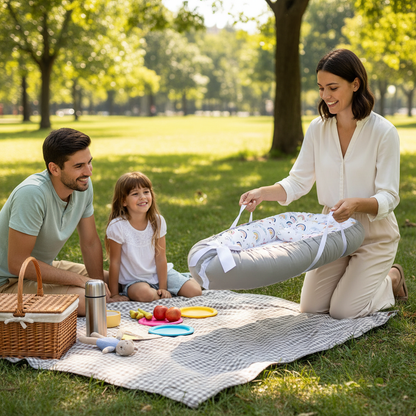 Nid de bébé pour dormir, chaise longue pour nouveau-né, en coton, respirant, réglable, berceau dans le lit, Portable